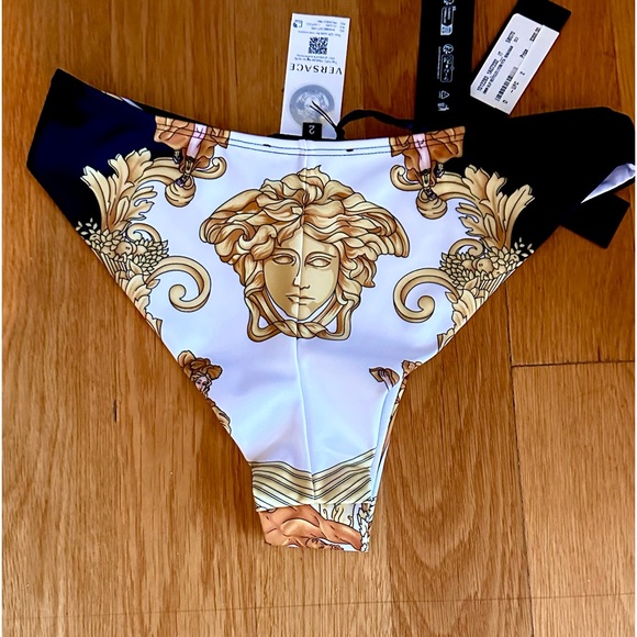 Versace Renaissance Print two piece swim suit. - Picture 4 of 11